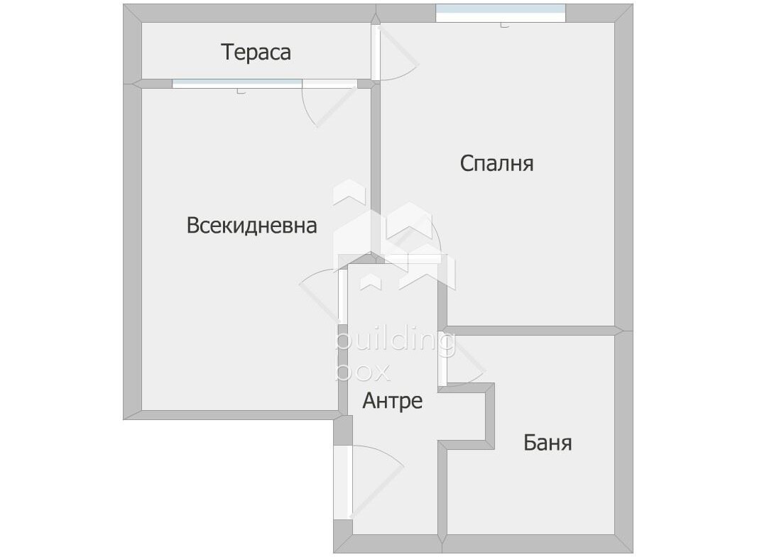 Двустаен обзаведен апартамент в гр. Пловдив. - 0