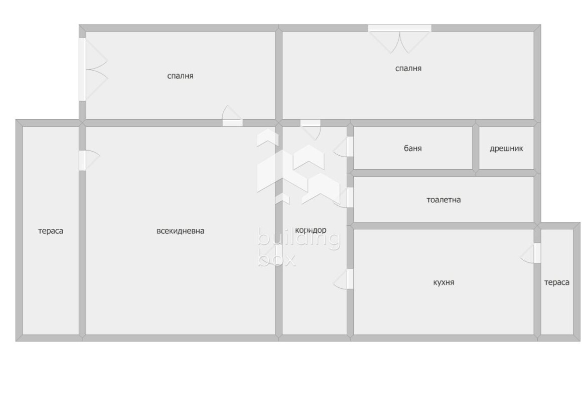 Тристаен апартамент - кв. Кючук Париж - 0