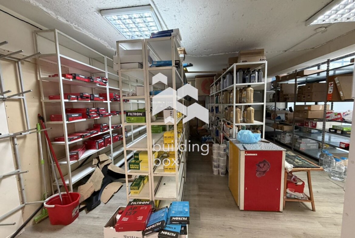 Търговско помещение /Магазин под наем в Каменица 2 | 127 кв.м | 12 м лице към булевард | 4 паркоместа - 0