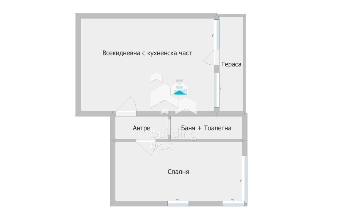 Двустаен обзаведен апартамент - кв. Остромила - 0
