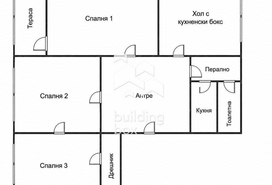 Етаж от къща в кв. Хр. Смирненски - 0