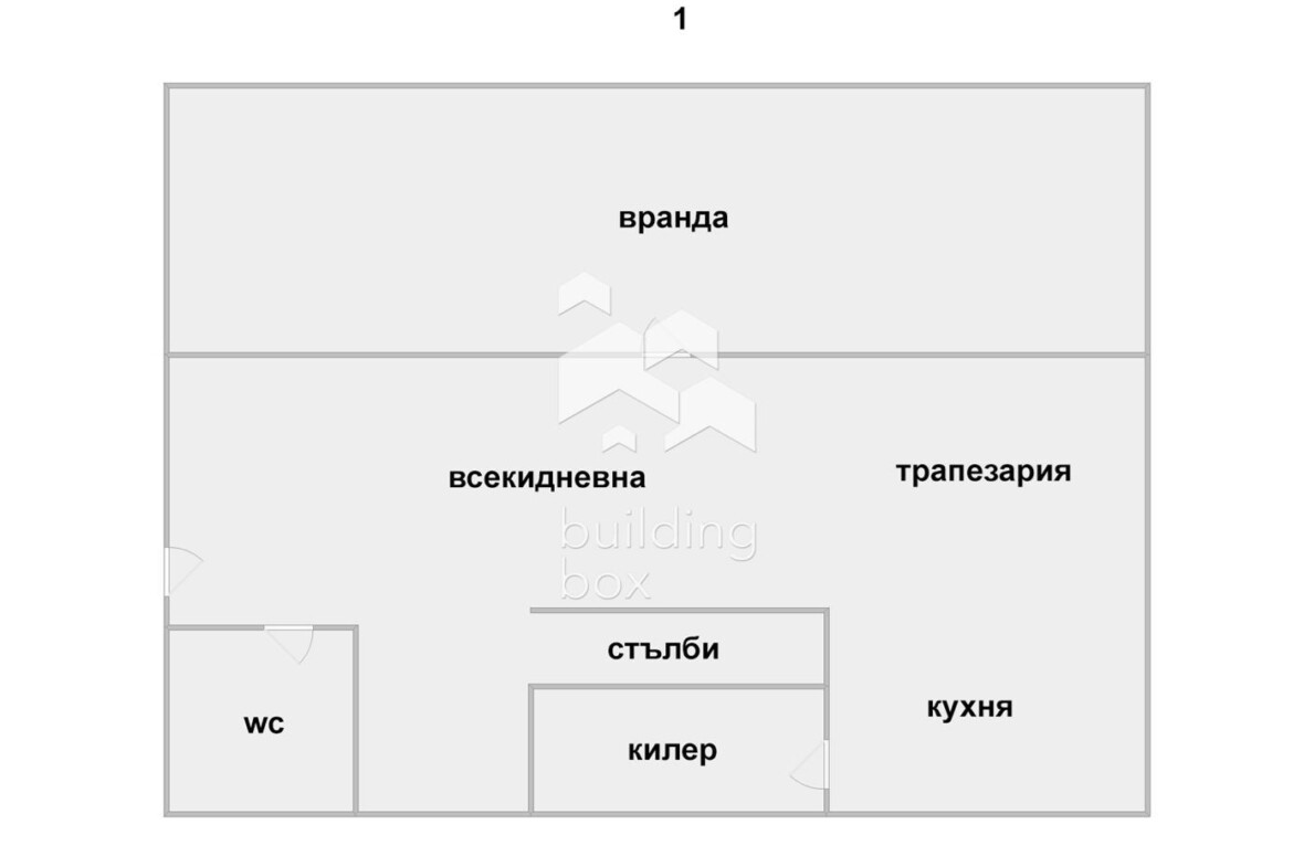 Двуетажна къща в индустриален стил - 0