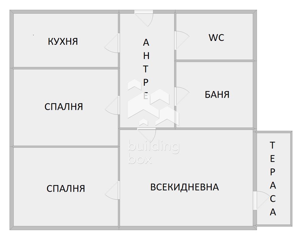 Тристаен апартамент с отделна кухня в кв. „Кючук Париж“ - 0
