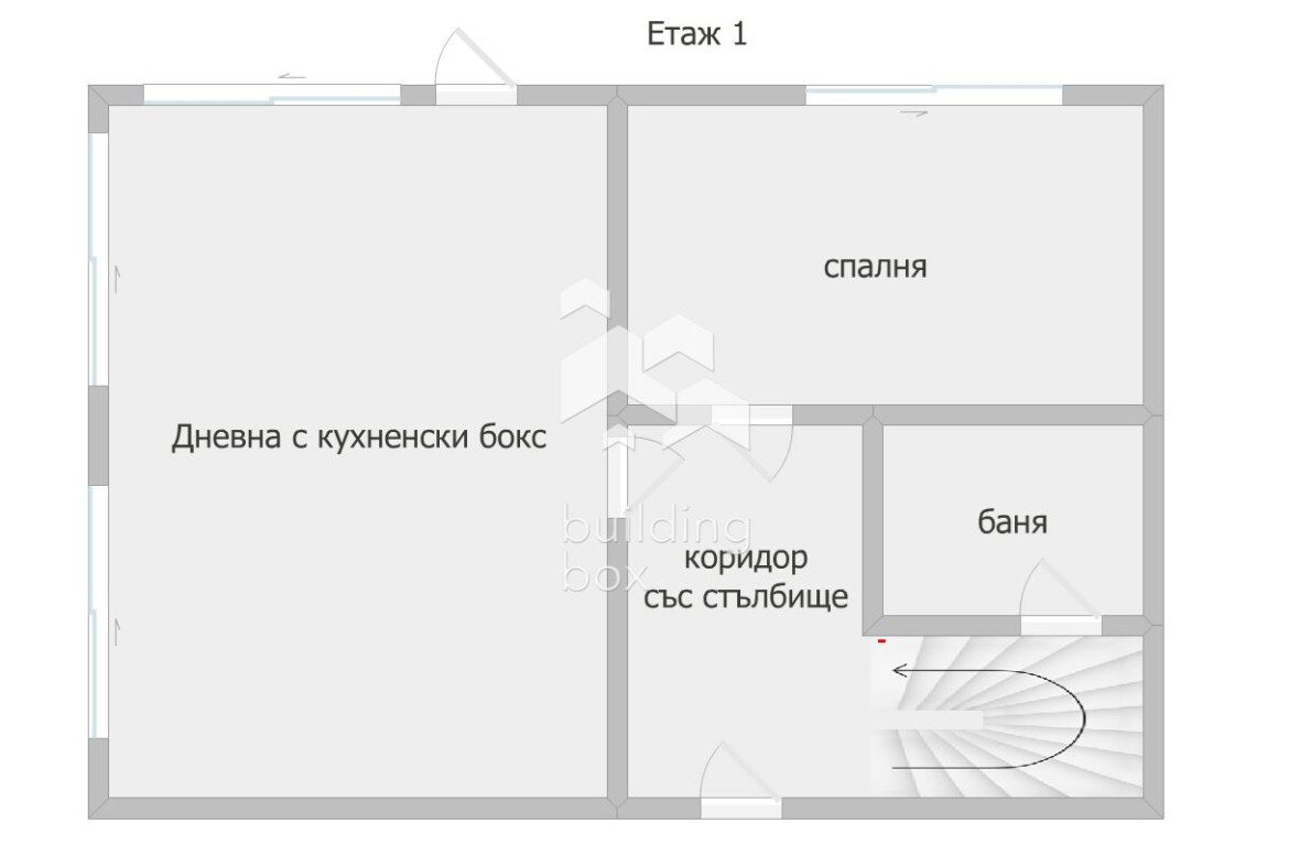 Къща с двор - с. Брусен - 0