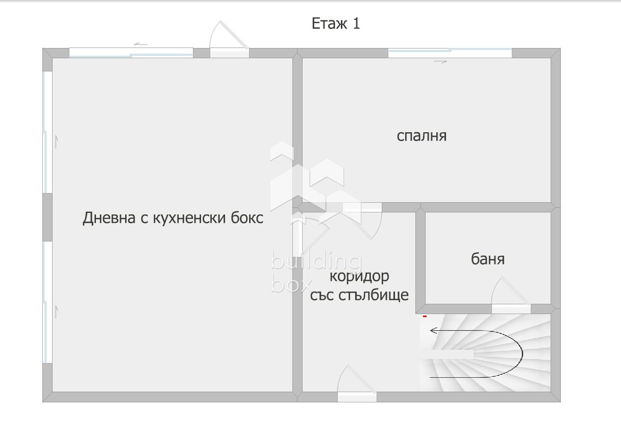 Къща с двор - с. Брусен - 0