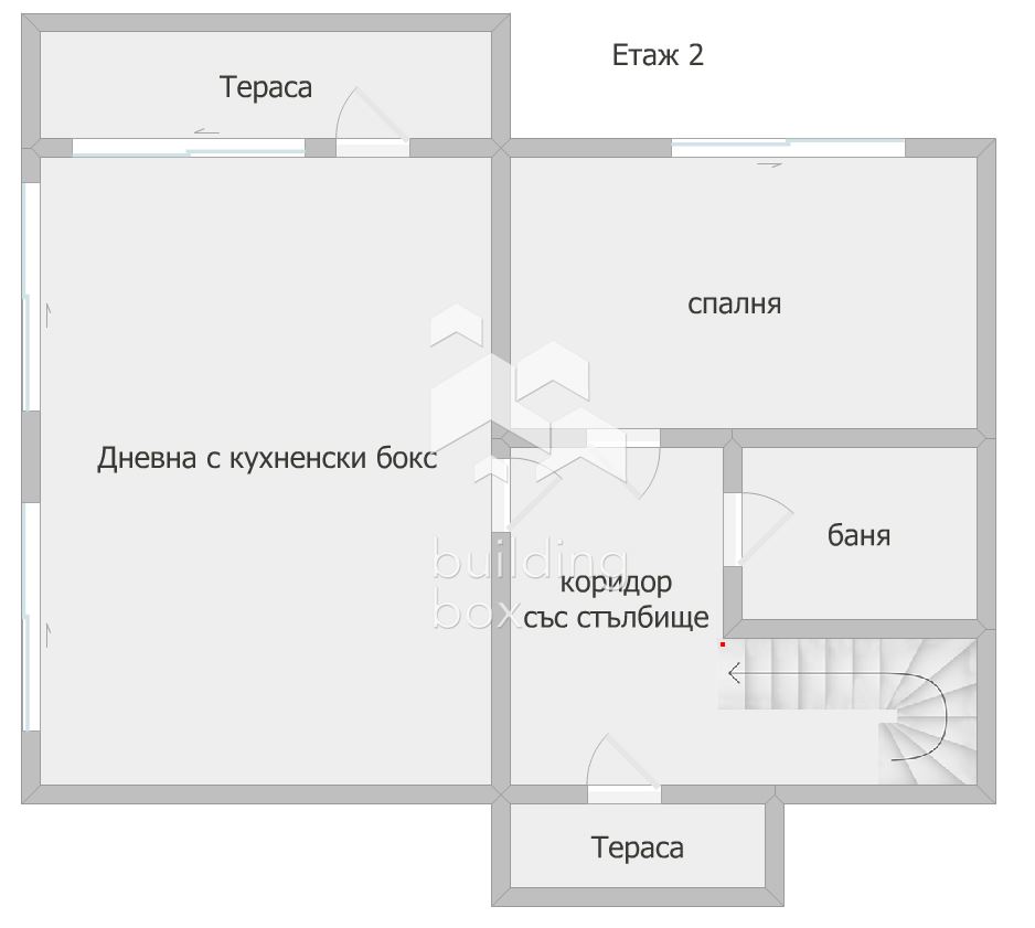 Къща с двор - с. Брусен - 0