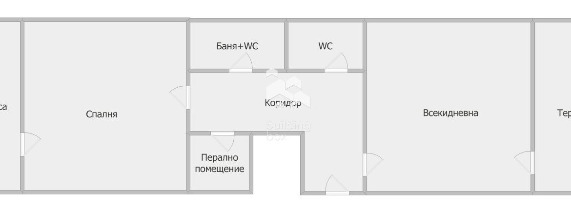 Двустаен апартамент под наем в кв. Левски - 0