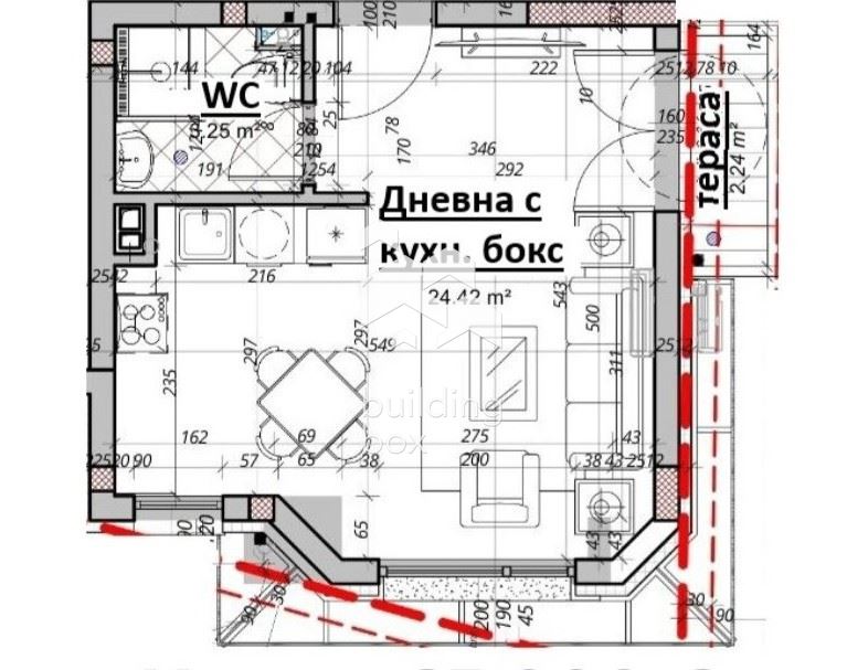 Едностаен апартамент в новострояща се сграда - 0